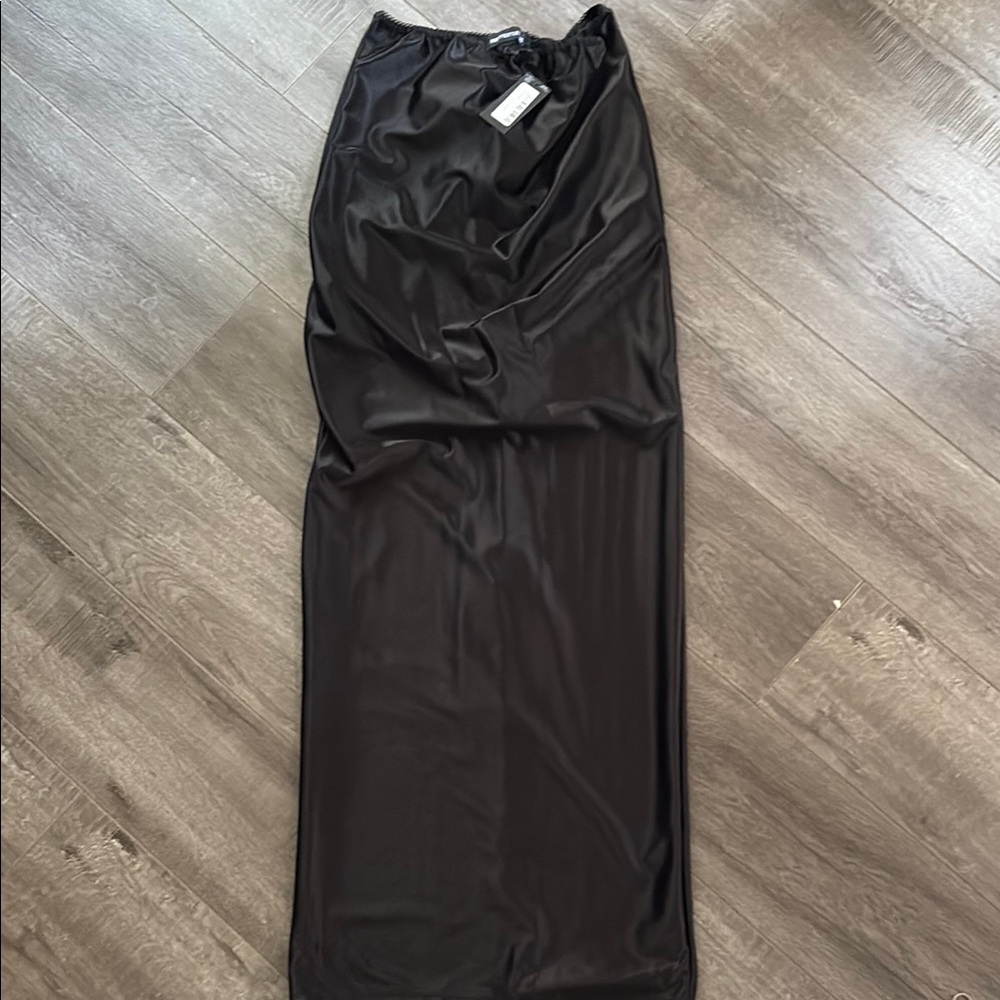 Elegant Black Maxi Skirt